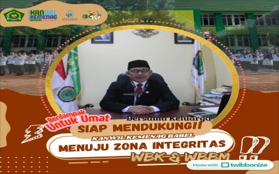Zona Integritas MTs Negeri 2 Bangka Barat
